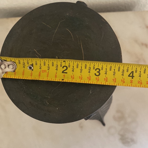 Metal leaf candle holder leaves design - Picture 6 of 7